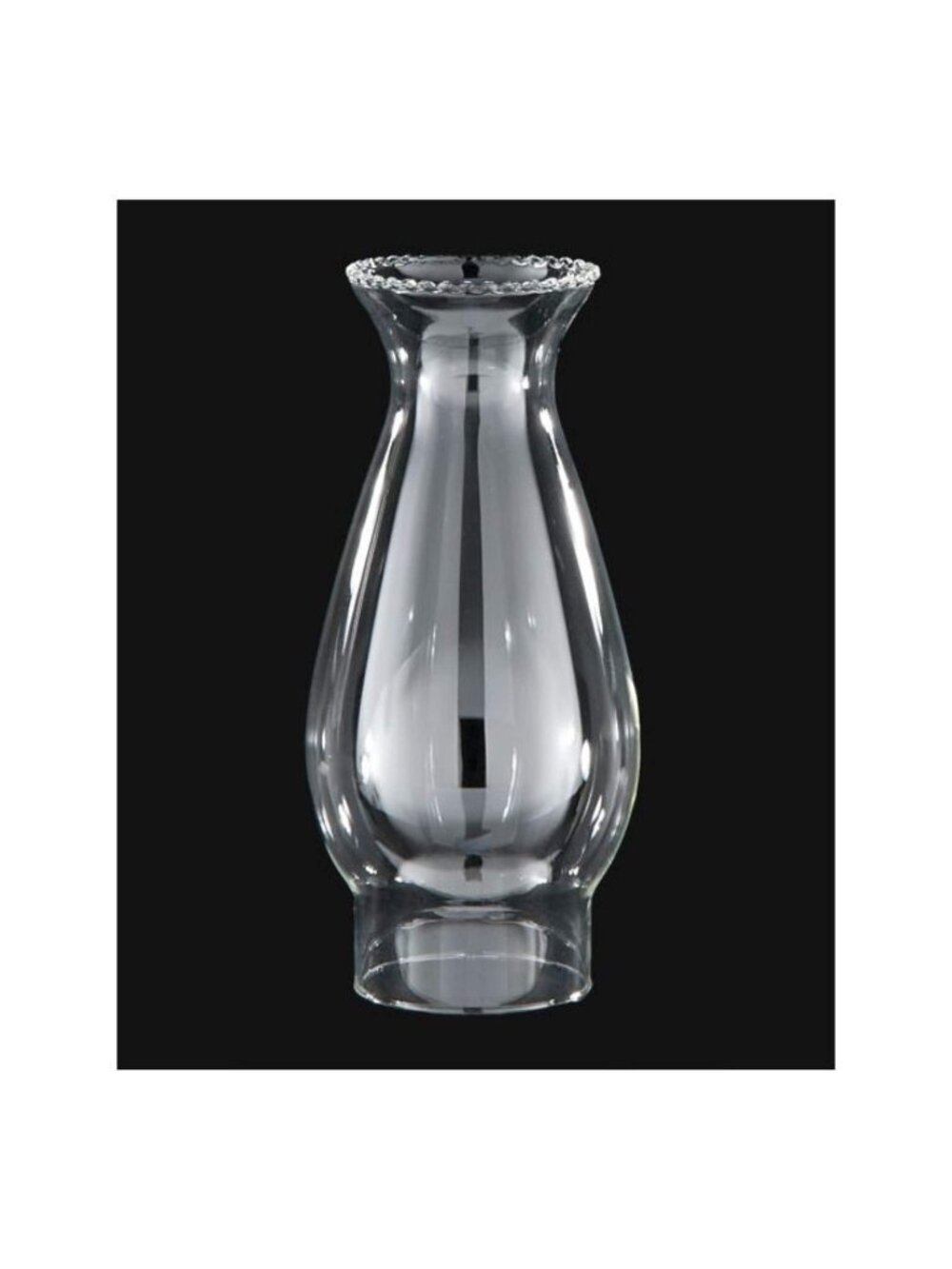 Vintage Glass Chimney Replacement Pearl Lotus Chimney